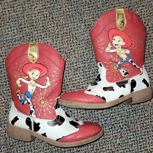 Kids Toy Story Jessie Boots Size 12